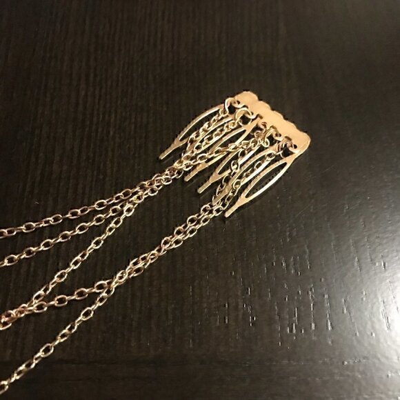 NWT Fashion Gold Hair Jewelry main image 4